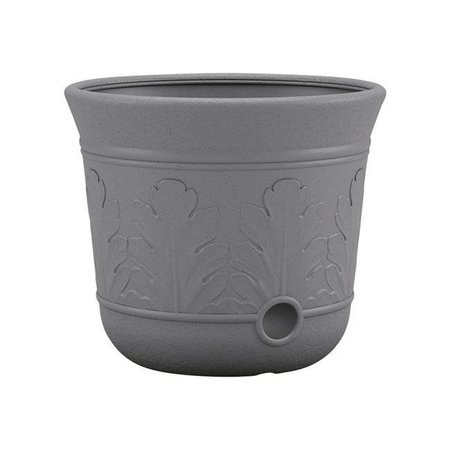 GRILLTOWN 300 ft. 300 ft Free Standing Decorative Hose Pot; Gray GR881318